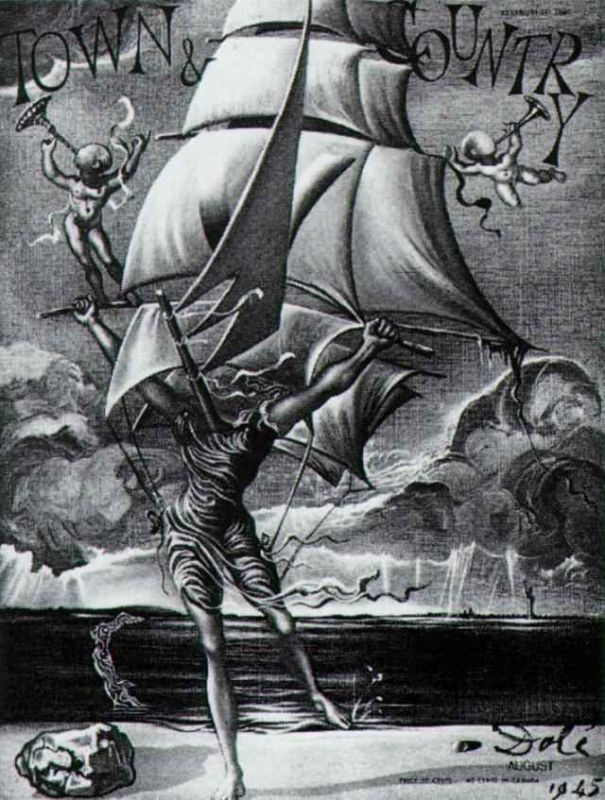 1945_18_victory - woman metamorphosing into a boat with angels 1945.jpg